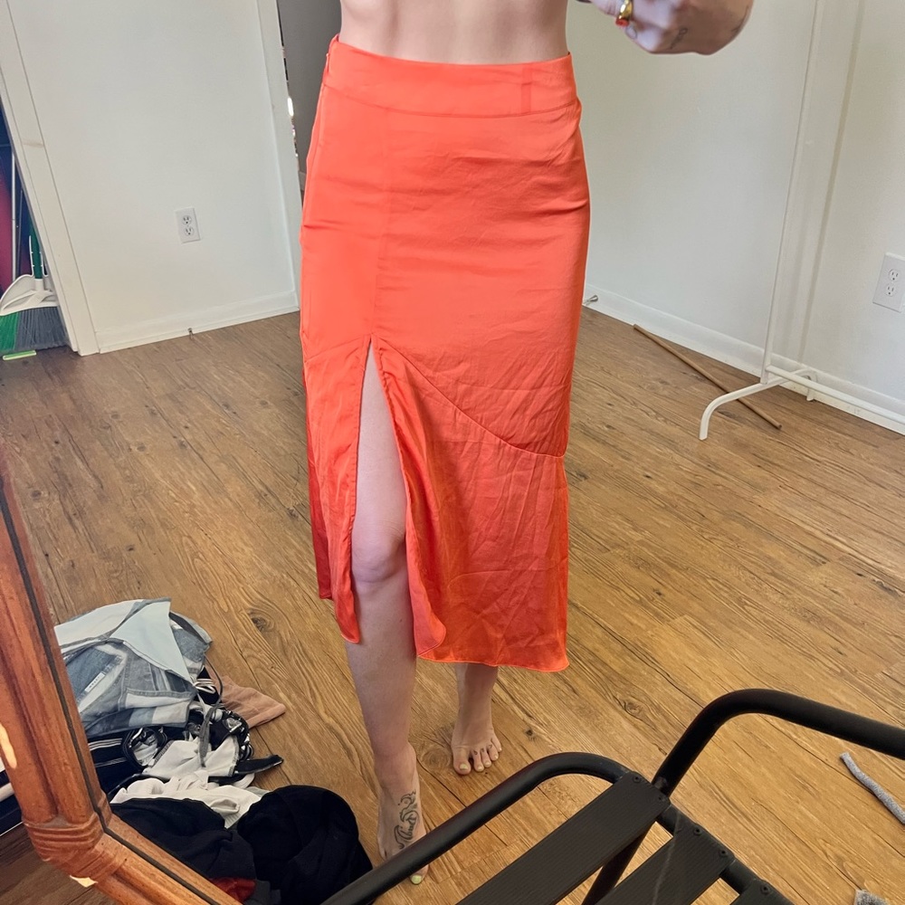 Free people midi skirt